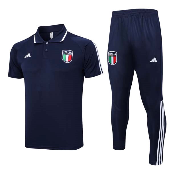 Polo Italia Conjunto Completo 2023-24 Azul 3